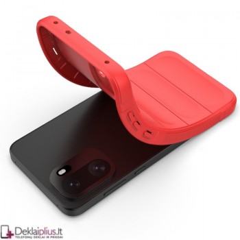 Magic Shield guminis dėklas - raudonas (Oneplus 15R) Magic Shield guminis dėklas - raudonas (Oneplus 15R)